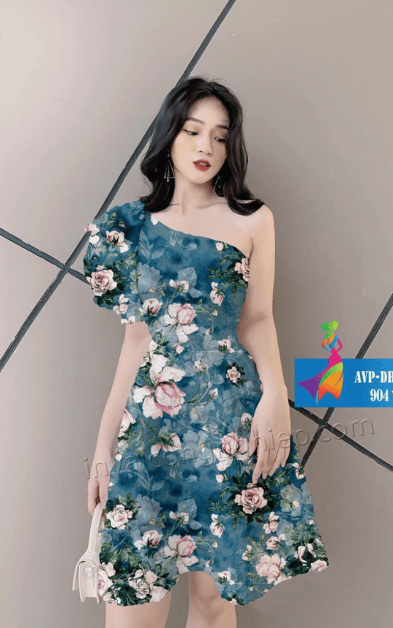 in váy đầm chuyển nhiệt